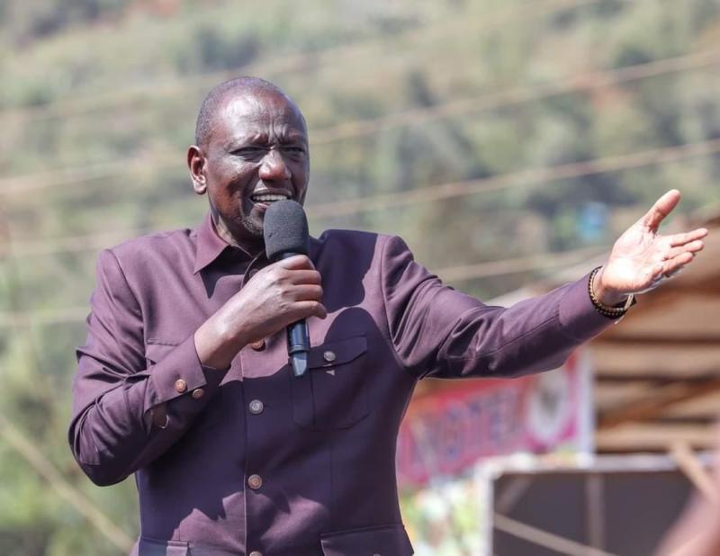 File image of President William Ruto.